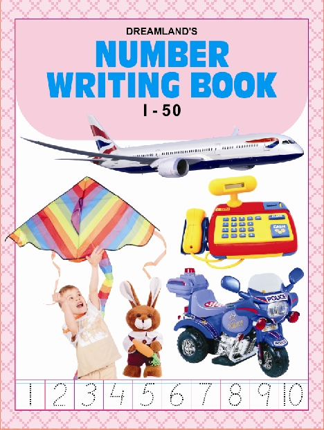 Number writing books - 1 to 50